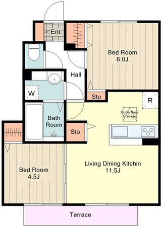 ソレイユ・iの物件間取画像